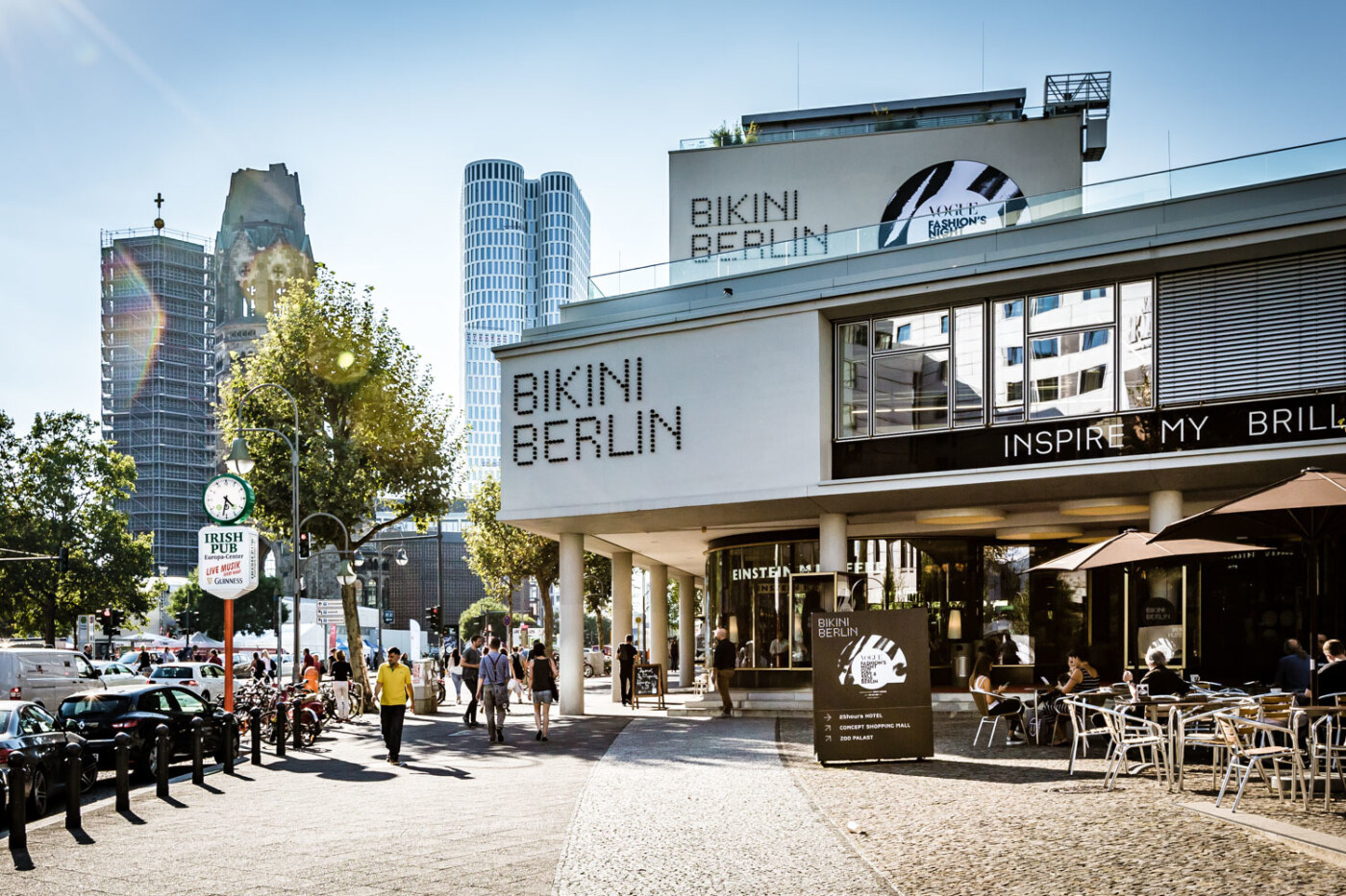 Berlin Charlottenbug Wilmersdorf Overview Landscape