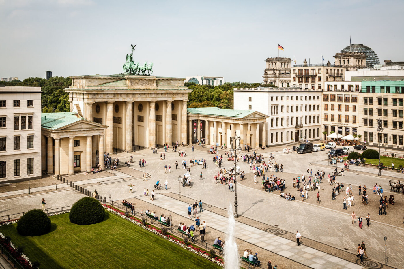 Berlin Mitte Overview Landscape