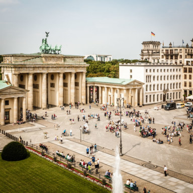Berlin Mitte Overview Landscape
