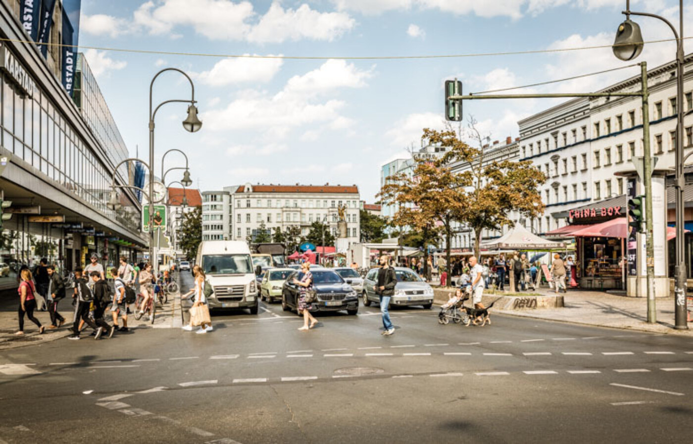 Berlin Neukoelln Overview Landscape