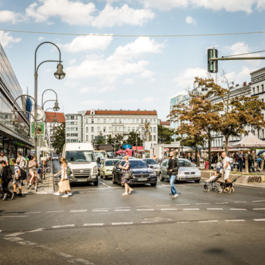 Berlin Neukoelln Overview Landscape